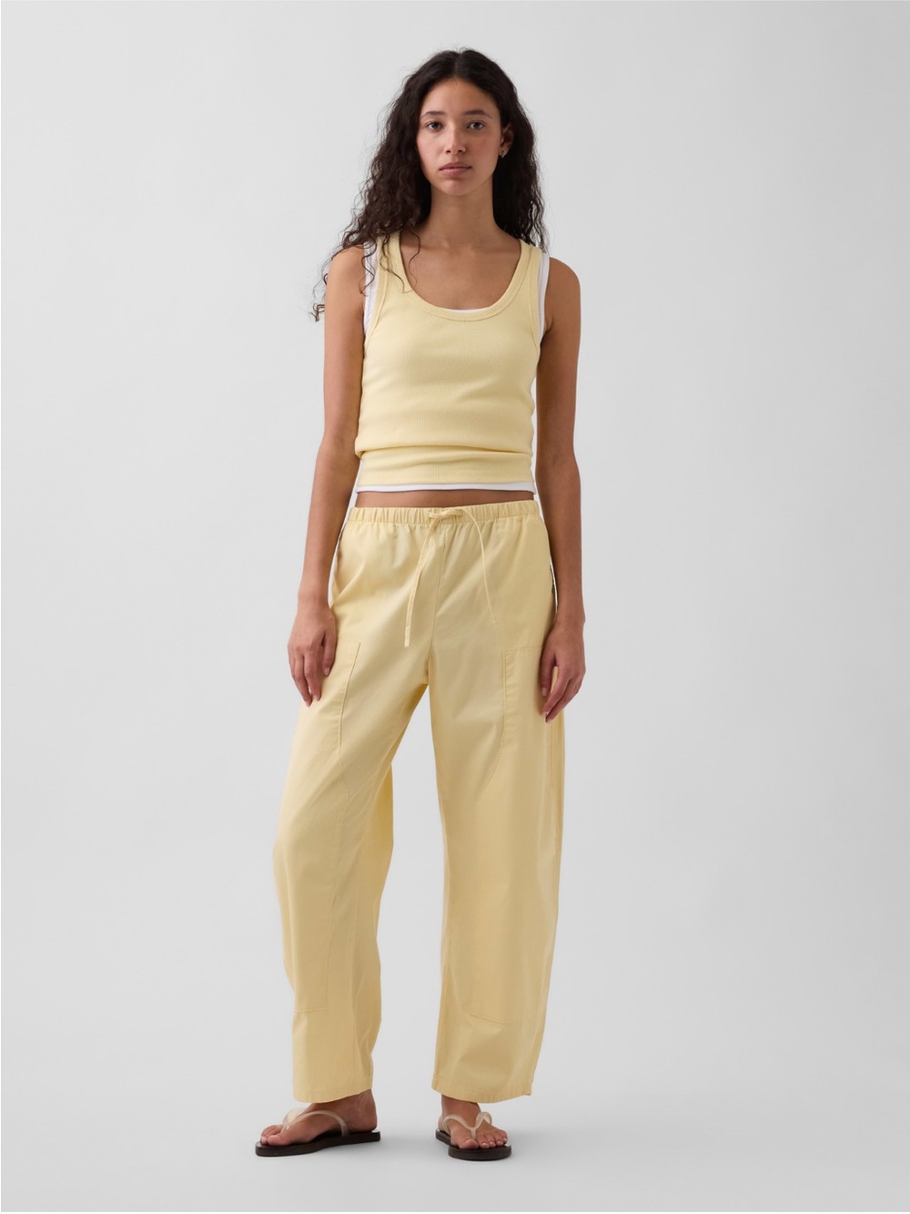 NWT Poplin Linen Pants